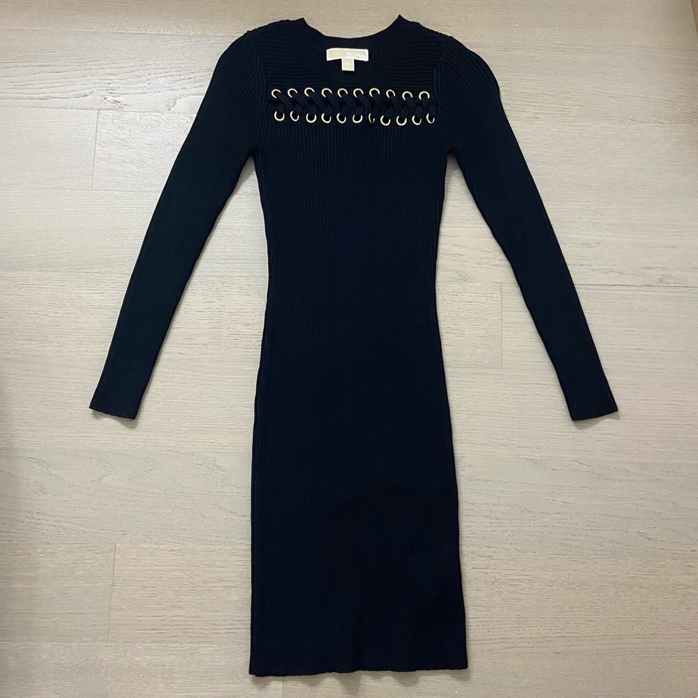 Black and Gold Michael Kors Dress